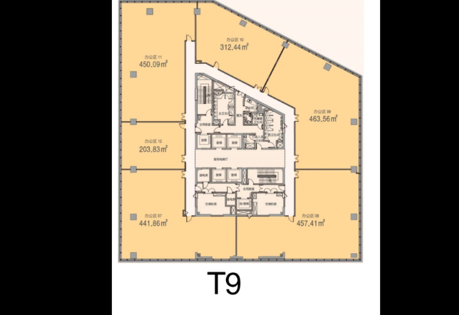 虹桥汇长宁 虹桥汇 450平米 毛坯