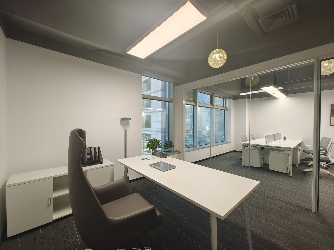 仲益大厦静安 仲益大厦 190平米 简装修