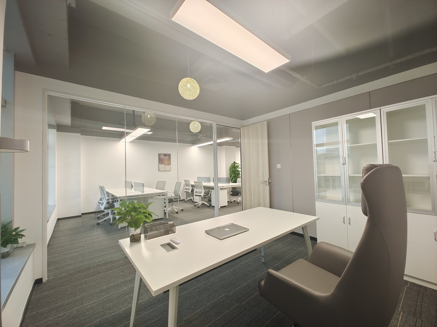 仲益大厦静安 仲益大厦 190平米 简装修