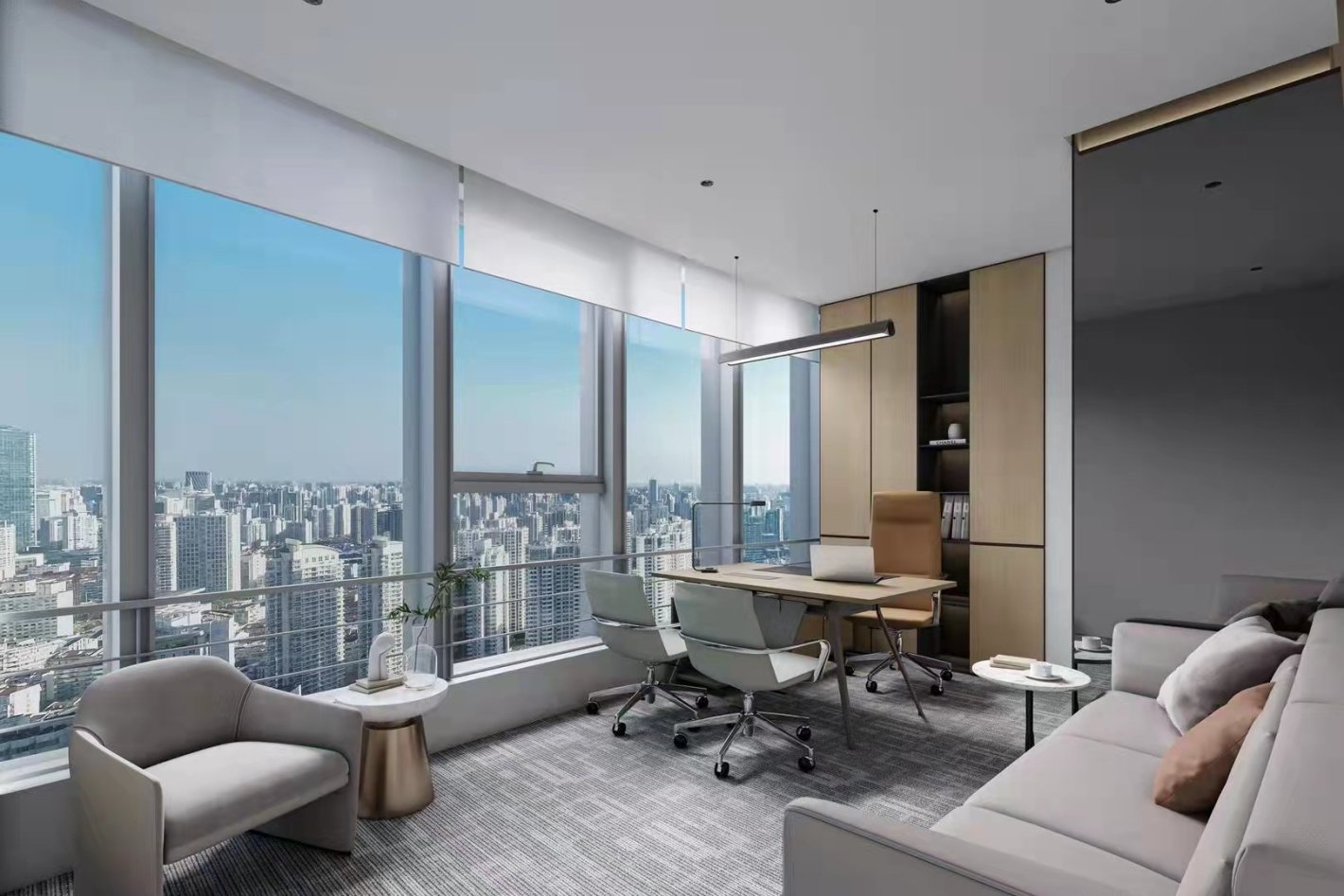 SOHO东海广场静安 SOHO东海广场 398平米 精装修