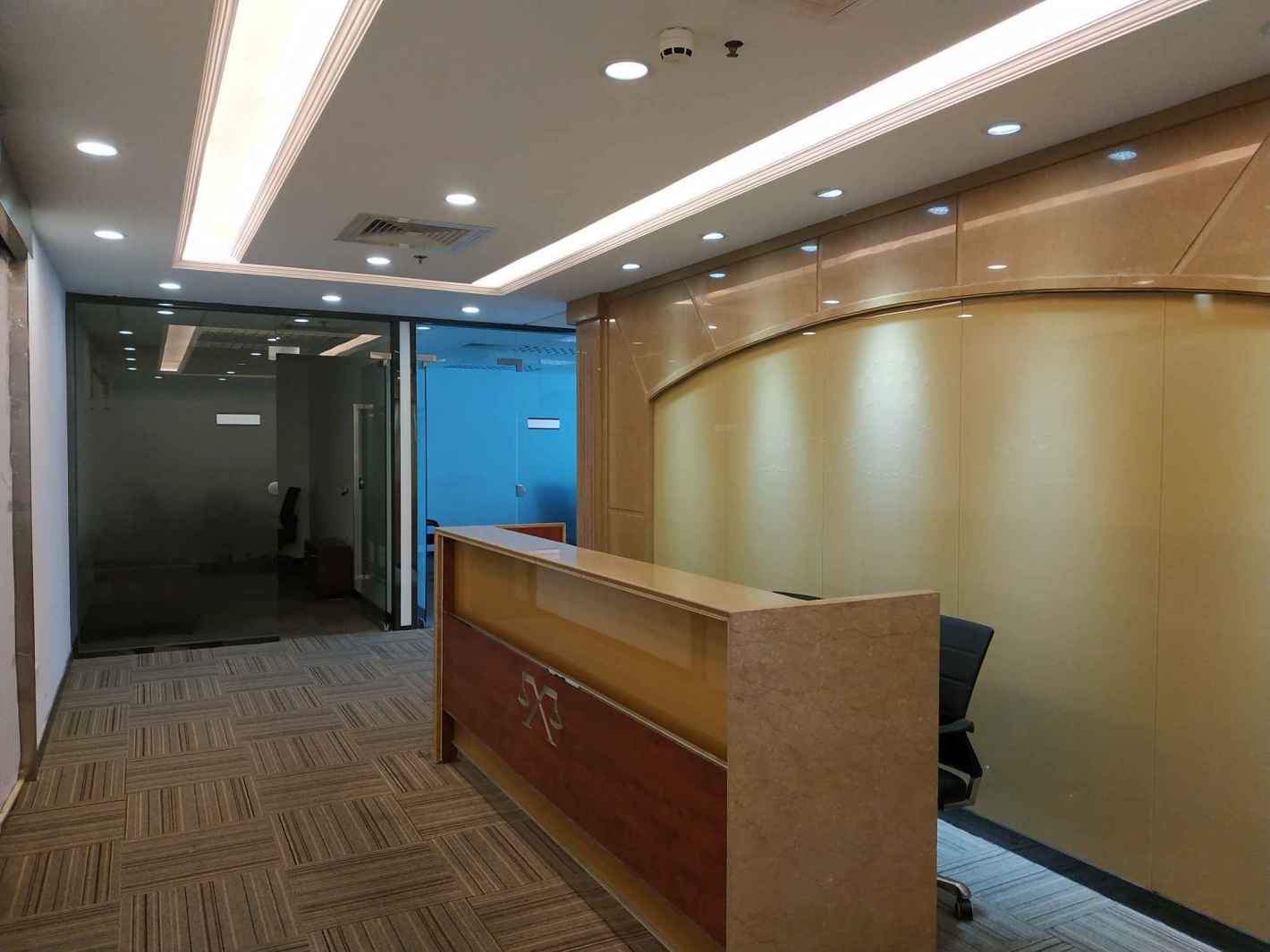 中欣大厦静安 中欣大厦 588平米 简装修