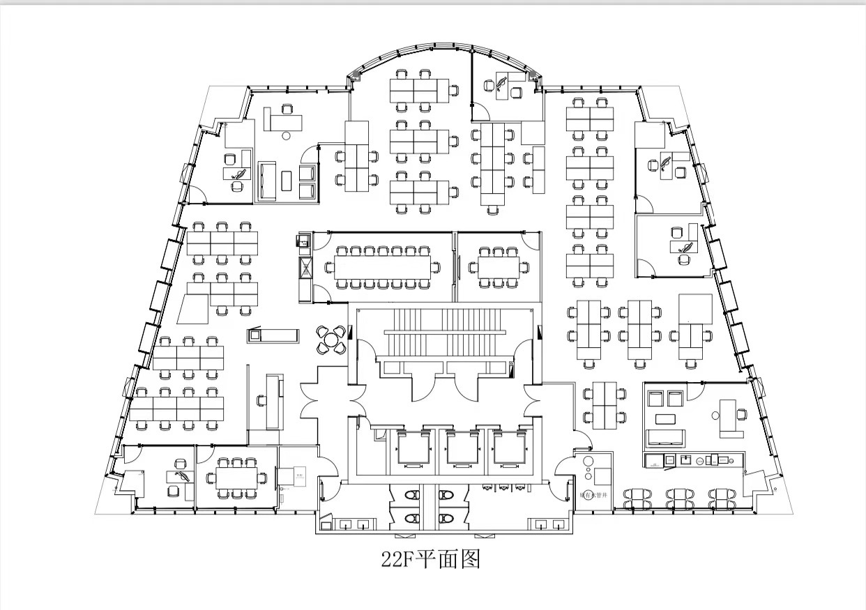 汇银大厦静安 汇银大厦 935平米 标准装修